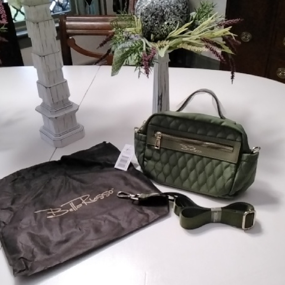 Quilted Green Handbag